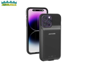 بک کاور و پاوربانک وایرلس پرودو Apple iPhone 14 Pro Max Porodo PBFCH018