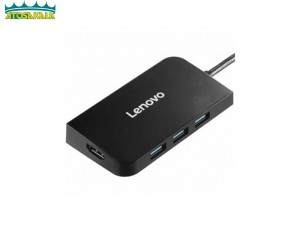 هاب 6 پورت Type C لنوو Lenovo S706 6 in 1 Type C HUB Adapter HDMI PD3.0 VGA