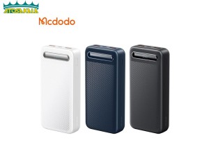 پاوربانک 20000 مک دودو Mcdodo MC-3890 با توان 22.5 وات در سه رنگ