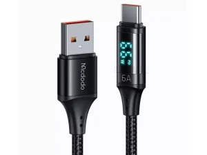 کابل Type C مک دودو Mcdodo CA-1080 Digital HD Super Charge Data cable طول 1.2 متر توان 66 وات ( ارسال سریع و پلمپ شرکتی )