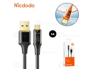کابل میکرو یو اس بی مک دودو Mcdodo CA-2100 طول 1.2 متر شدت جریان 3 آمپر ( ارسال سریع و پلمپ شرکتی )