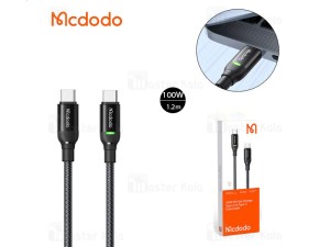 کابل Type C به Type C مک دودو Mcdodo CA-2730 طول 1.2 متر توان 100 وات ( ارسال سریع و پلمپ شرکتی )