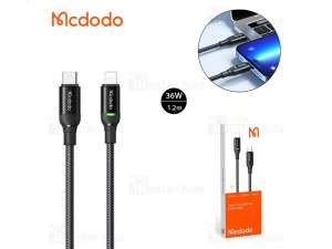 کابل لایتنینگ به Type C مک دودو Mcdodo CA-2720 طول 1.2 متر توان 36 وات ( ارسال سریع و پلمپ شرکتی )