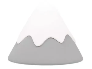چراغ خواب رومیزی لمسی قابل شارژ MUID snow mountain lamp creative