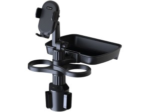 هولدر گوشی داخل ماشین گرین لاین مدل CUP Holder + Food Tray Multi Functional
