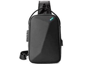 کیف کراس بادی ضدآب آیپد 10.9 اینچ کوتتسی COTECi Space Series Boarding Lock Shaped Shoulder Bag 14061