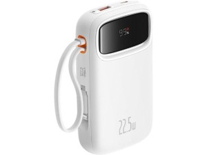 پاوربانک شارژر سریع 22.5 وات به همراه کابل 20000 بیسوس P10055002113