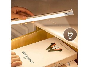 لامپ سنسوردار هوشمند زیر کابینتی 20 سانتی متری و 1 وات کوتتسی COTECi 1Word Sensor Light Soft Tri-color 89002-20CM-1W