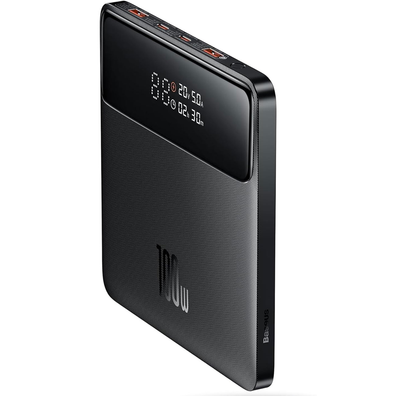 پاوربانک فست شارژ تایپ سی و یو اس بی 100 وات 20000 بیسوس PPBLD100HD