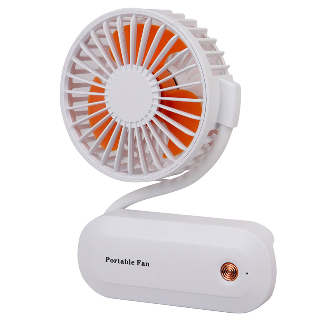 مینی پنکه دور گردنی شارژی چندمنظوره تاشو F158