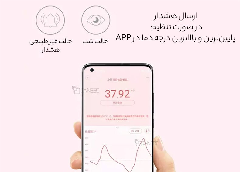 دماسنج بدن با قابلیت ارسال هشدار