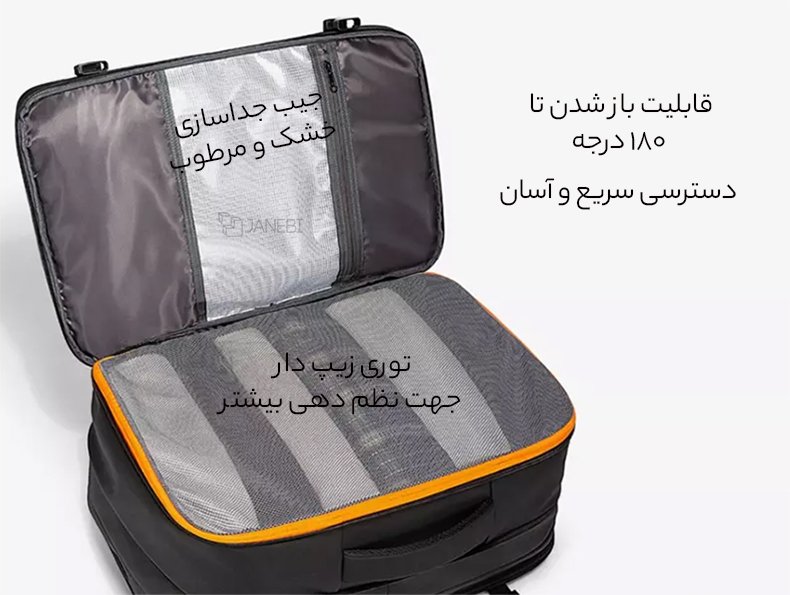 باز شدن تا 180 درجه
