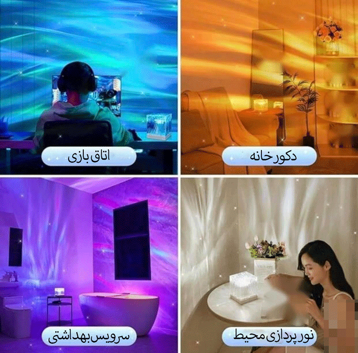 استفاده از چراغ در محیط های مختلف