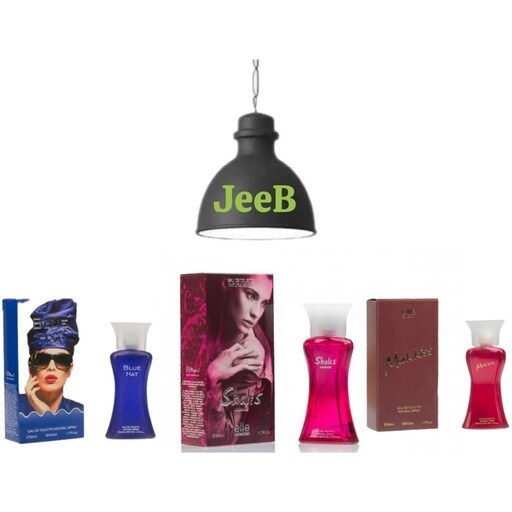 عمده -پک 24 عددی از 6 مدل ادکلن زنانه ، محصول دبی