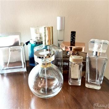 شیشه ادکلن و عطر خالی تعدادی