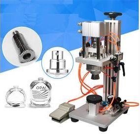 دستگاه درب بند ادکلن پنوماتیک