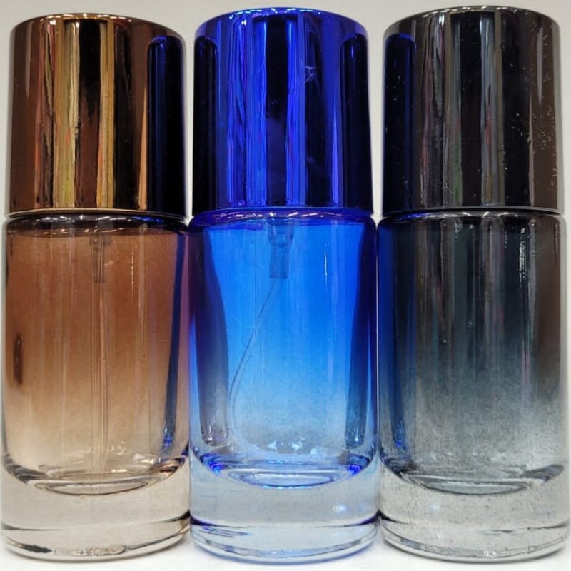 شیشه عطر اسپری دار 20 میل مدل گرد رنگی