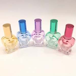 شیشه خالی ادکلن شیشه عطر اسپری 10 میل مدل قلب