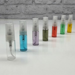 شیشه عطر اسپری (ظرف عطر)  3 میل ویال – شفاف