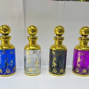 شیشه ار سی ار طلاکوب رنگی