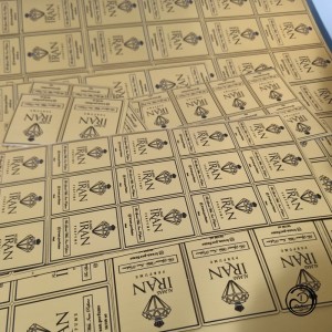 لیبل شیشه عطر 20 میل