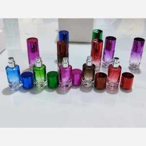 شیشه عطر 20میل استوانه رنگی(1جین 12عددی))