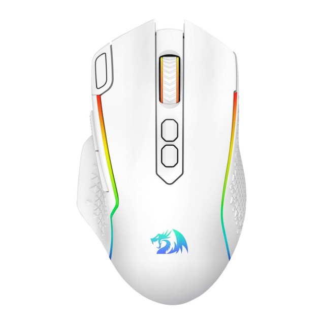 موس بی سیم گیمینگ ردراگون مدل Redragon M810 PRO Taipan/سفید