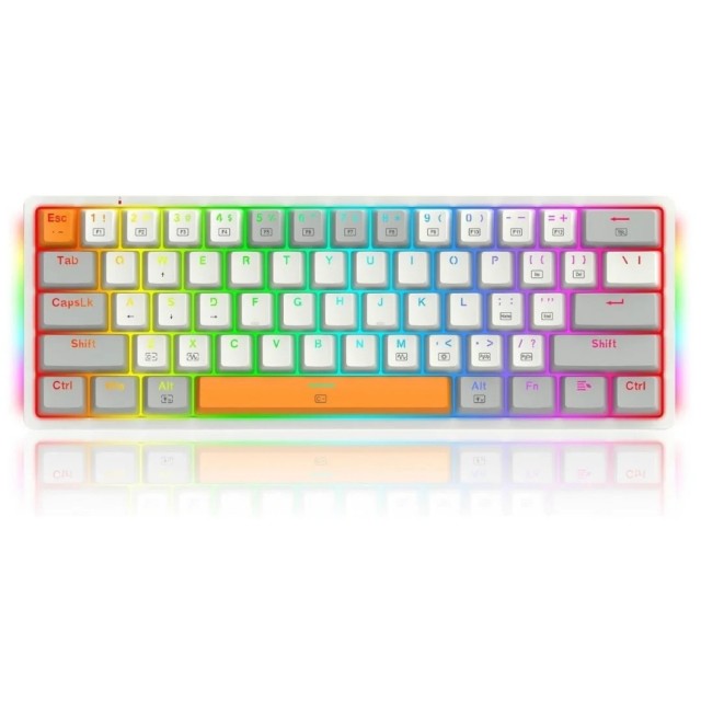 کیبورد گیمینگ ردراگون مدل Redragon K642 WGO Akali