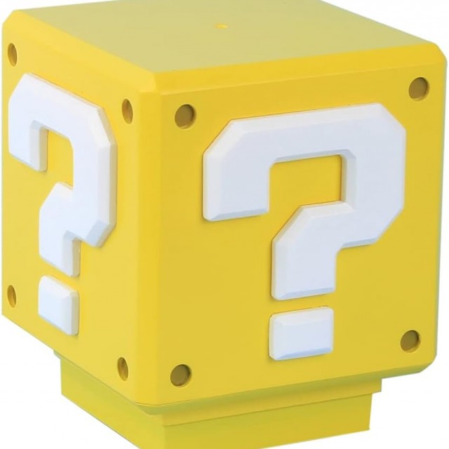 لامپ رومیزی مدل Super Mario Mini Question Block