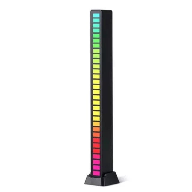 نور اکولایزر RGB حساس به صدا مدل Iightbar RGB equalizer D08/مشکی