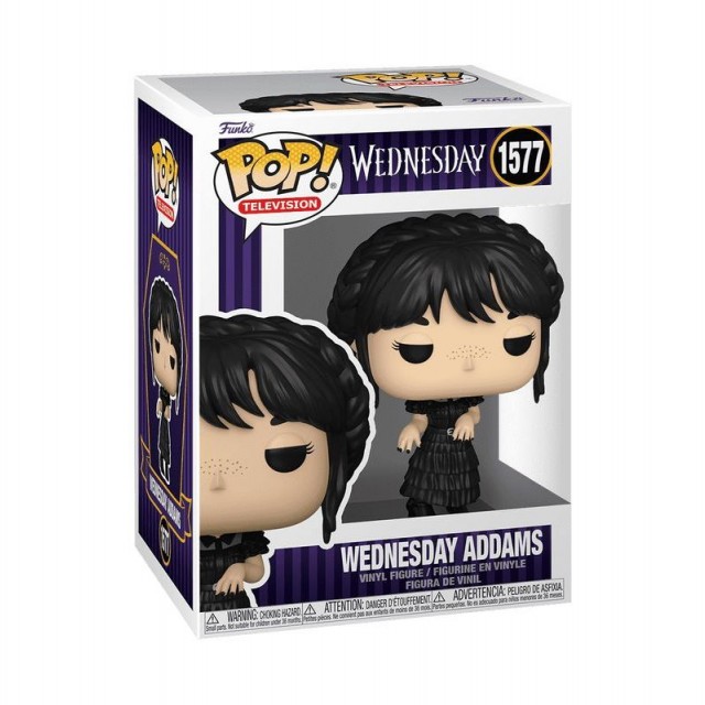 فیگور اورجینال فانکو پاپ ونزدی آدامز (1577) Funko Pop Wednesday Addams