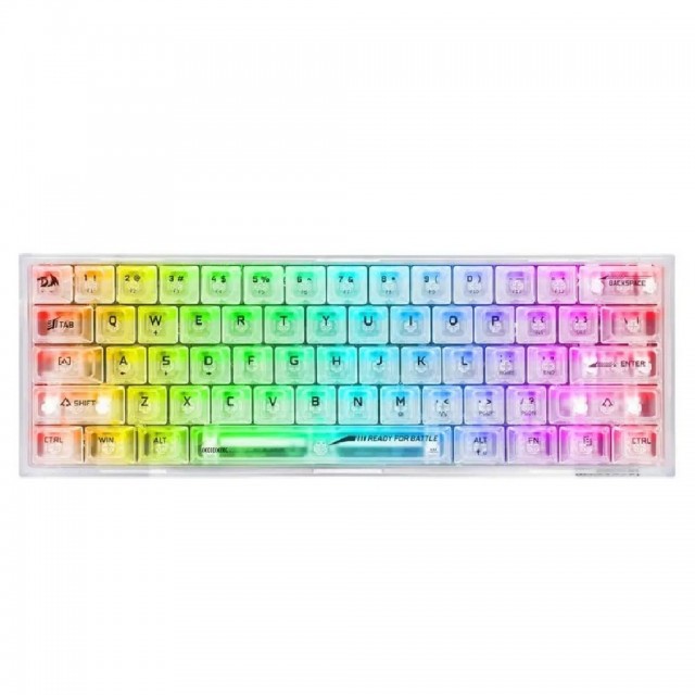 کیبورد گیمینگ ردراگون مدل Redragon Fizz K617 CT