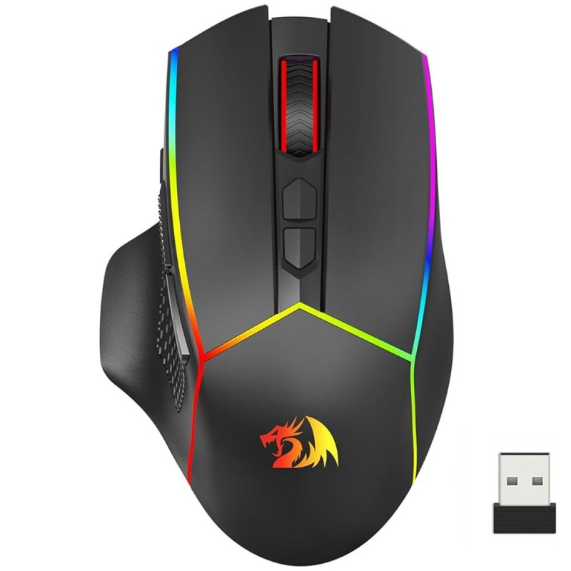 موس بی سیم گیمینگ ردراگون مدل Redragon M814 Axe Pro