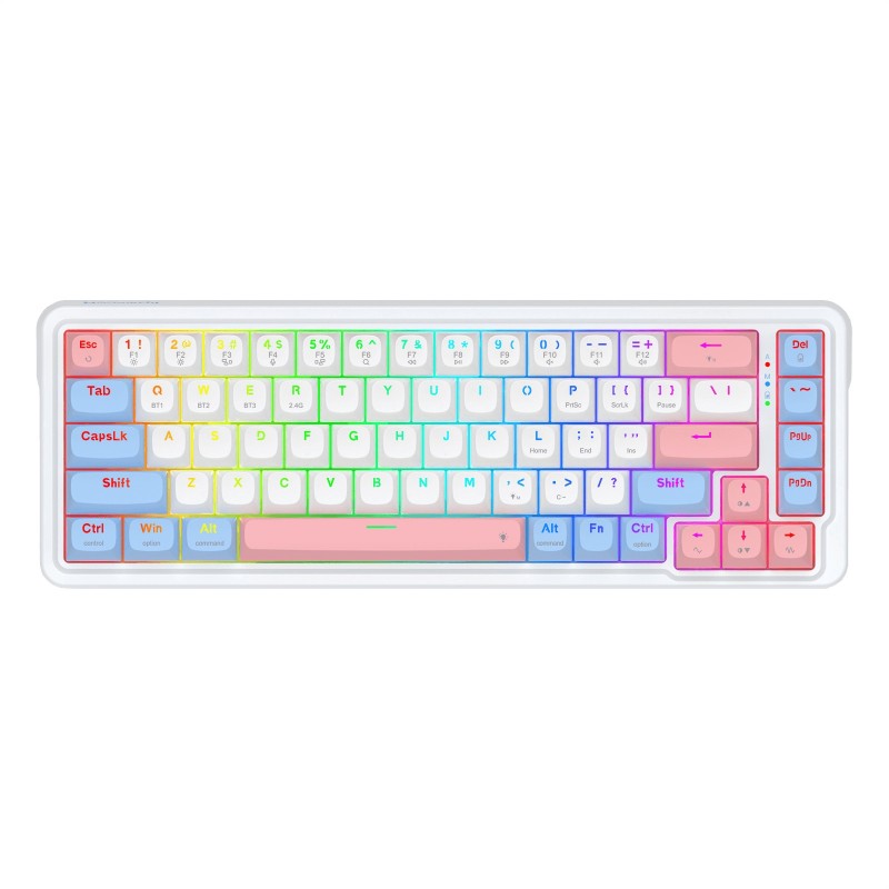 کیبورد گیمینگ بی سیم ردراگون مدل Redragon K709 WBP Nova Pro