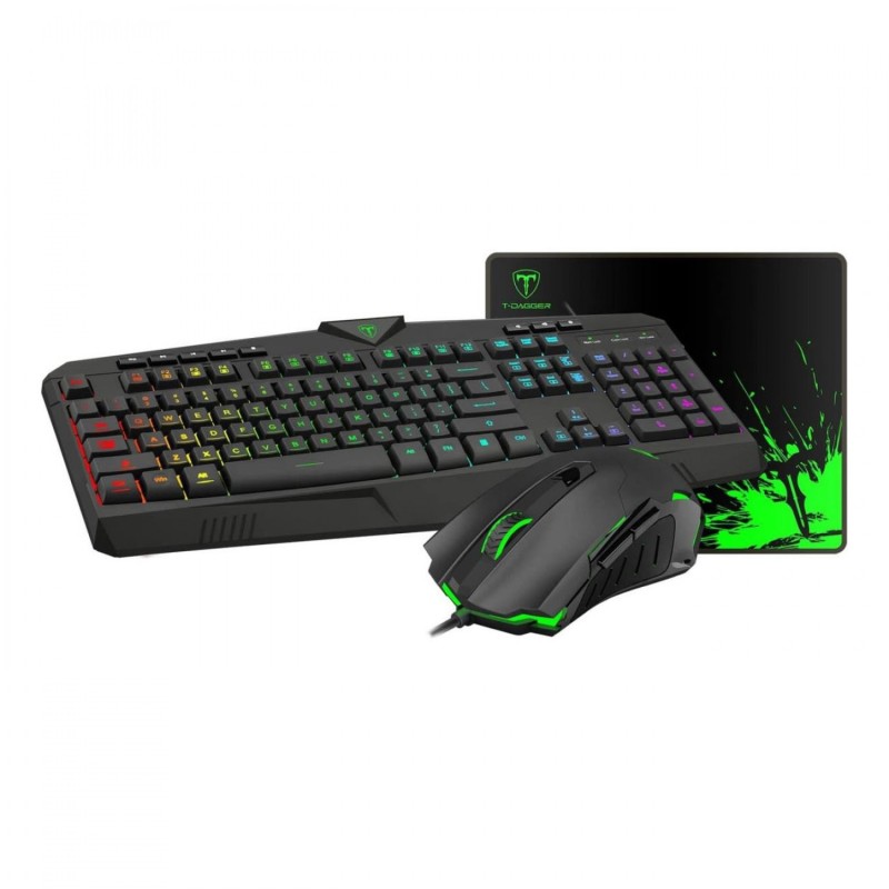 باندل گیمینگ تی-دگر مدل T-Dagger T-TGS006 3 in 1 combo