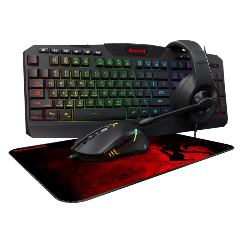 باندل گیمینگ ردراگون مدل Redragon S101-BA-3 Gaming Essential