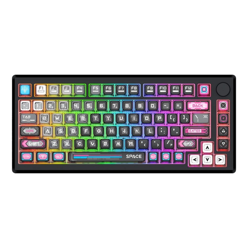کیبورد گیمینگ بی سیم ردراگون مدل Redragon K732 MC Uranus Pro 82