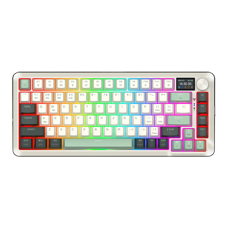 کیبورد گیمینگ بی سیم ردراگون مدل Redragon K708 WLG Flekact Pro