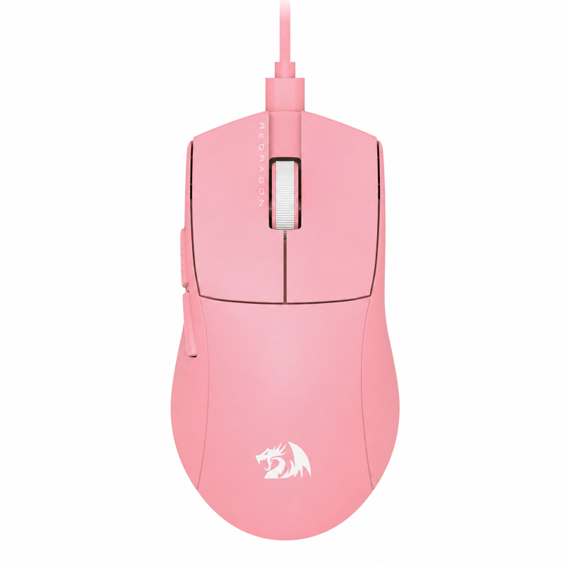 موس گیمینگ ردراگون مدل Redragon M724P K1NG 1K / صورتی