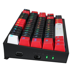 کیبورد مخصوص بازی ردراگون مدل redragon Castor Pro K631RGB-PRO-BRW