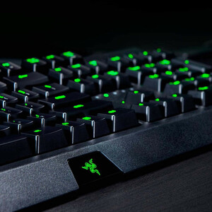 کیبورد مخصوص بازی ریزر مدل Razer BlackWidow Essential Green Switch