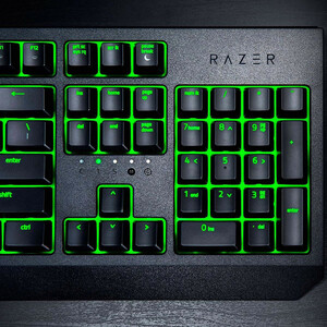 کیبورد مخصوص بازی ریزر مدل Razer BlackWidow Essential Green Switch