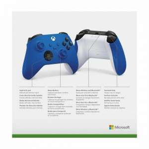 دسته بازی Xbox Controller/Shock Blue