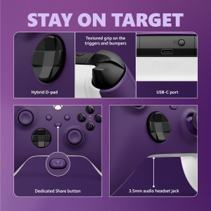 دسته بازی Xbox Controller/Astral Purple