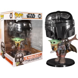 فیگور 25 سانتی فانکو پاپ مندلورین با بیبی یودا  (380) Funko Pop The Mandalorian With The Child