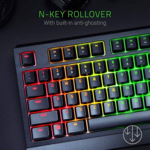 کیبورد گیمینگ ریزر مدل Razer BlackWidow_Green Switch