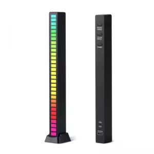 نور اکولایزر RGB حساس به صدا مدل Iightbar RGB equalizer D08/مشکی