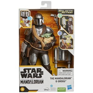 فیگور 30 سانتی هزبرو مندلورین به همراه بیبی یودا Hasbro Mandalorian &amp; Grogu