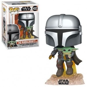 فیگور 9 سانتی فانکو پاپ مندلورین با بیبی یودا (402) Funko Pop Mandalorian &amp; Grogu