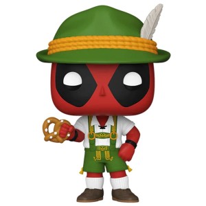 فیگور 9 سانتی فانکو پاپ ددپول با لباس لدرهوسن (1341) Funko Pop Lederhosen Deadpool